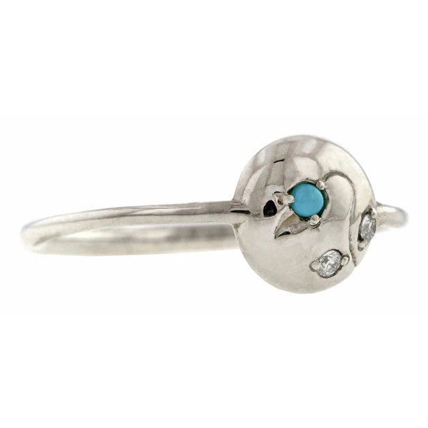 Vine Button Ring- Heirloom by Doyle & Doyle - Image 12