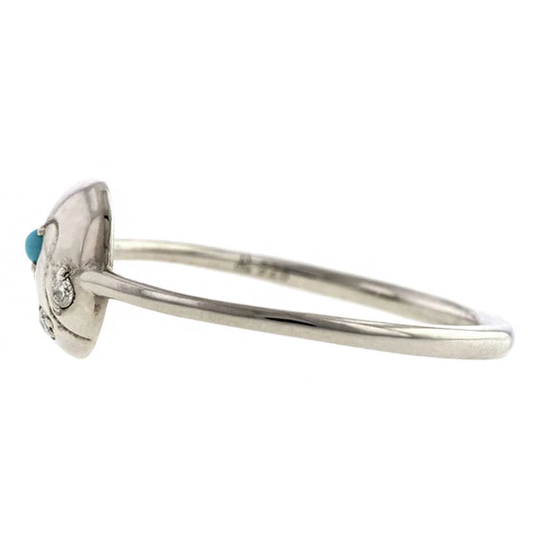 Vine Button Ring- Heirloom by Doyle & Doyle - Image 13