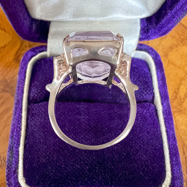 Vintage Amethyst Intaglio Ring - Image 5