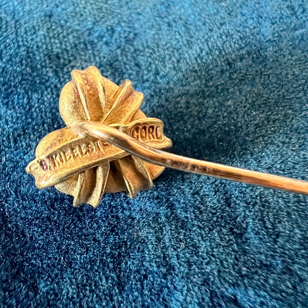 Vintage Bound Heart Stickpin - Image 3