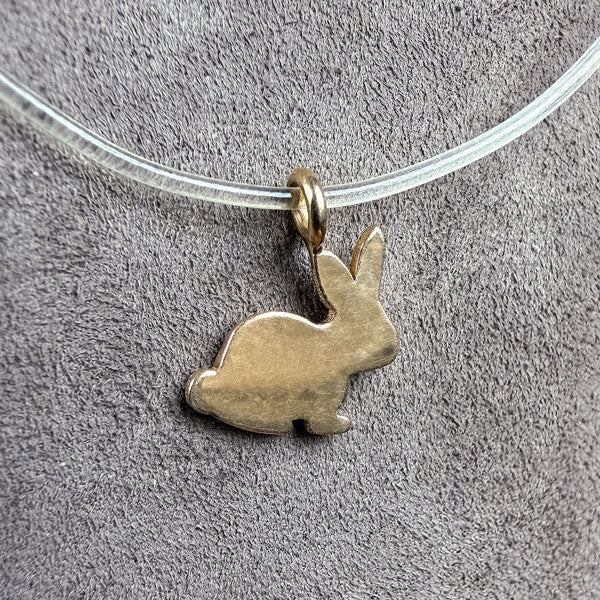 Vintage Bunny Pendant/ Charm - Image 2
