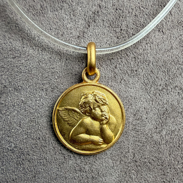 Vintage Cherub Pendant Charm