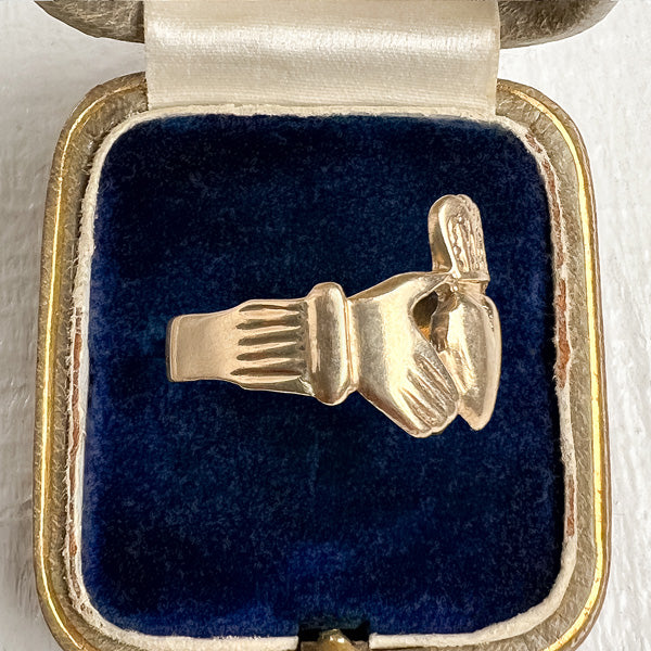 Vintage Claddagh Ring - Image 2