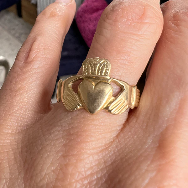Vintage Claddagh Ring - Image 3