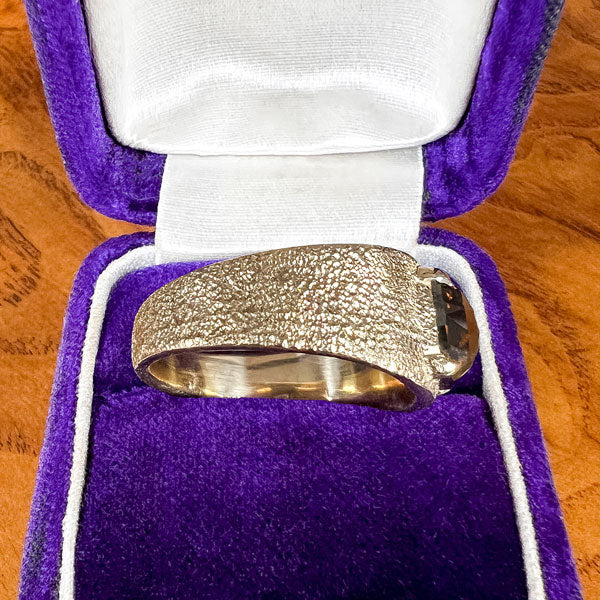 Vintage Cognac Diamond Ring, 2.02ct. - Image 3