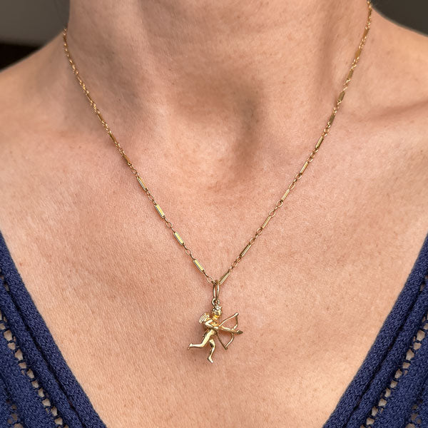 Vintage Cupid Pendant/Charm - Image 2