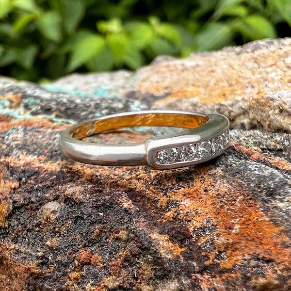 Vintage Diamond Band, 8-23-58, Size 4.5 - Image 3