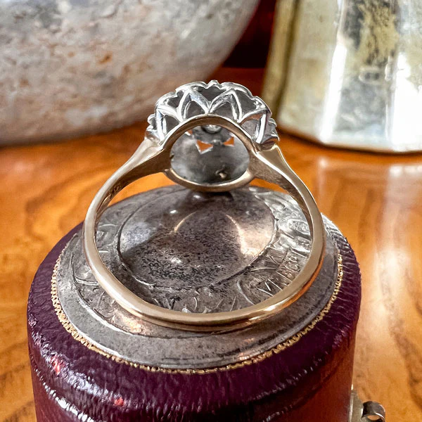 Vintage Diamond Cluster Ring - Image 4