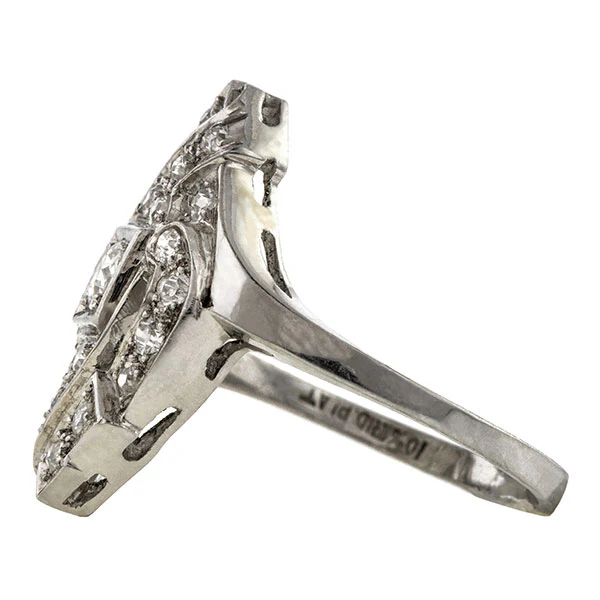 Vintage Diamond Dinner Ring - Image 4