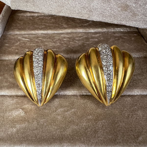 Vintage Diamond Earrings