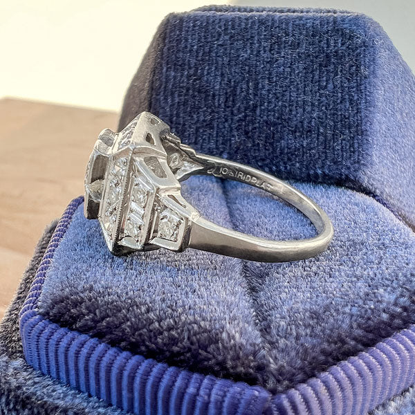 Vintage Diamond Engagement Ring, 0.35ct. - Image 4