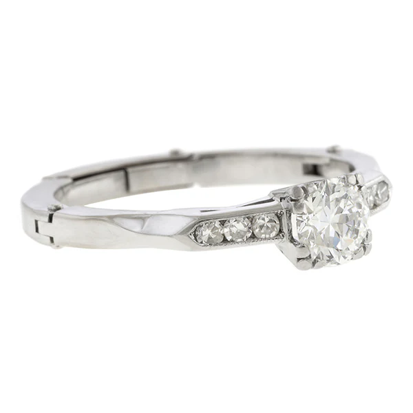 Vintage Diamond Engagement Ring, 0.40ct - Image 2