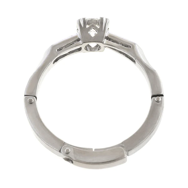 Vintage Diamond Engagement Ring, 0.40ct - Image 4