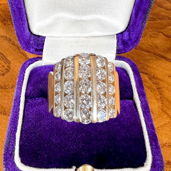 Vintage Diamond Cocktail Ring