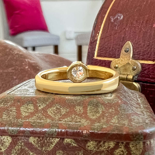Vintage Diamond Ring, RBC 0.15ct. - Image 4