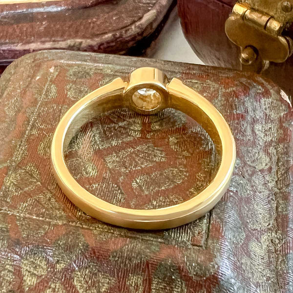 Vintage Diamond Ring, RBC 0.15ct. - Image 5