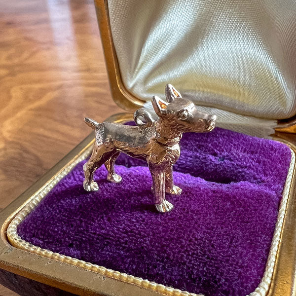 Vintage Dog Charm Pendant - Image 2