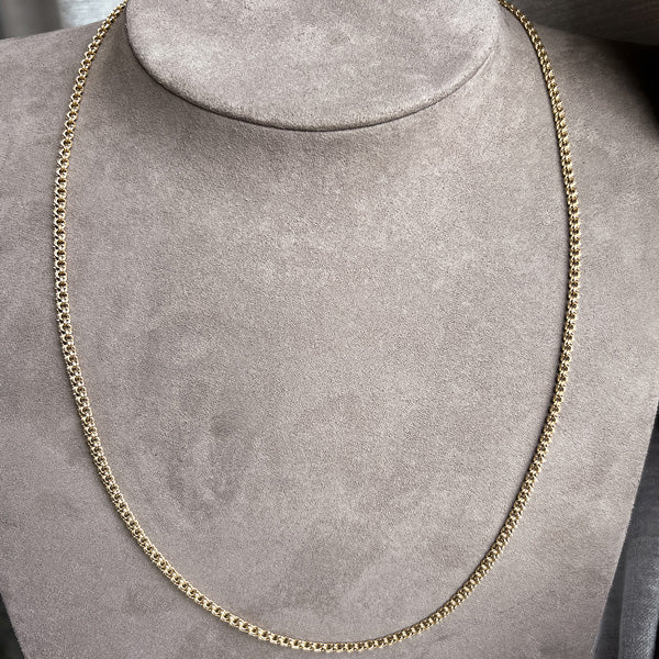 Vintage Double Curb Link Chain - Image 2
