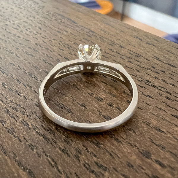 Vintage Diamond Engagement Ring, RBC 0.65ct - Image 4