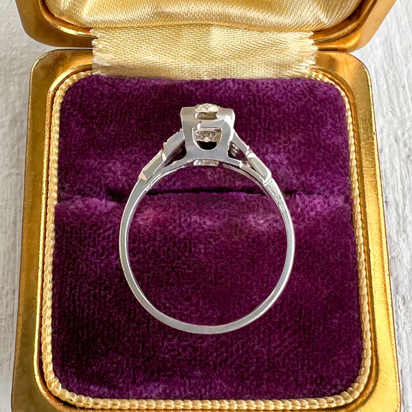 Art Deco Engagement Ring, 0.70ct. - Image 4
