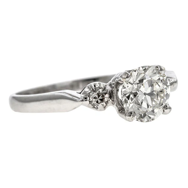 Vintage Engagement Ring, Circular Brilliant 0.86ct. - Image 2