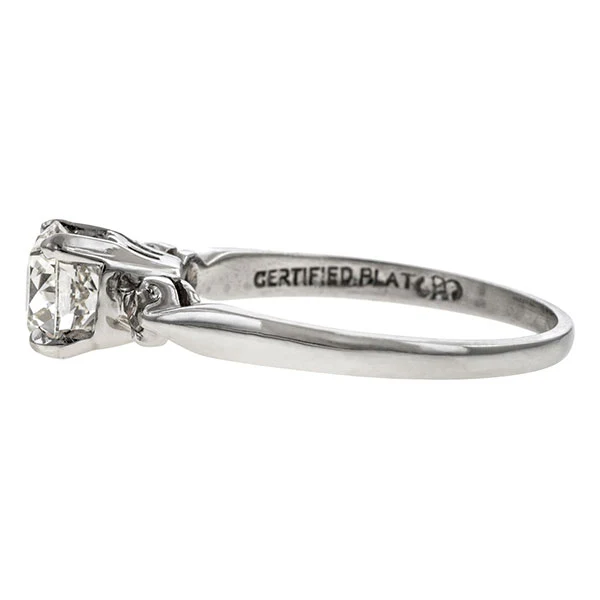 Vintage Engagement Ring, Circular Brilliant 0.86ct. - Image 3