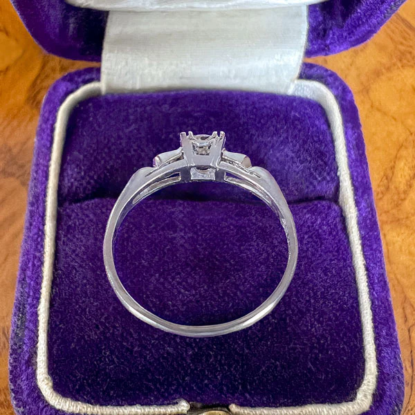 Vintage Engagement Ring, RBC 0.44ct. - Image 5