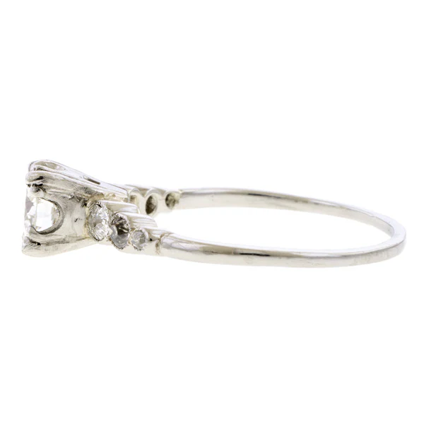 Vintage Engagement Ring, RBC 0.45ct. - Image 3