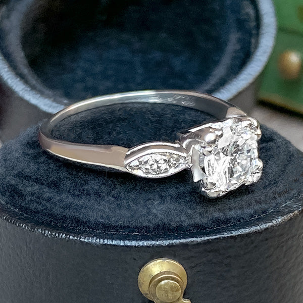 Vintage Engagement Ring, RBC 0.75ct. - Image 3