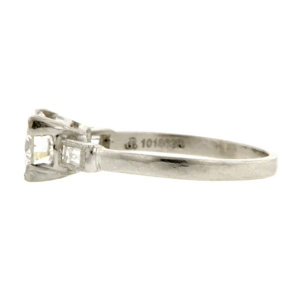 Vintage Engagement Ring, RBC 0.96ct - Image 4
