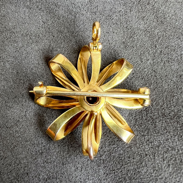 Vintage Garnet Pin/Pendant - Image 3