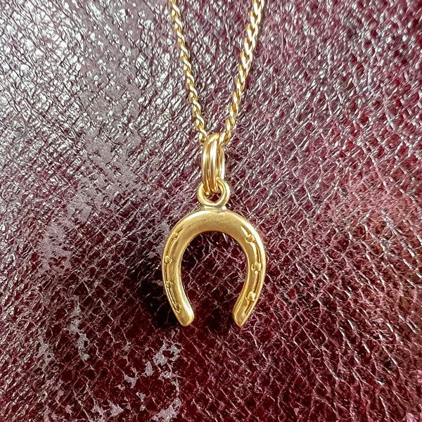 Vintage Horseshoe Charm