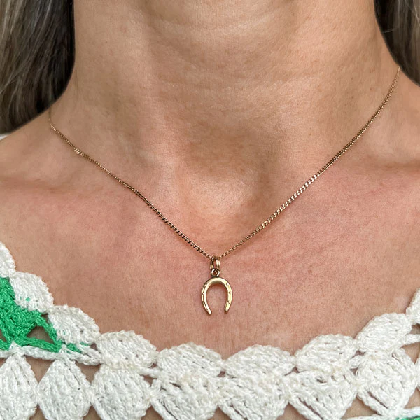 Vintage Horseshoe Charm - Image 2