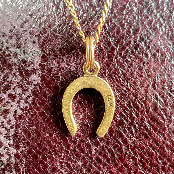 Vintage Horseshoe Charm - Image 3