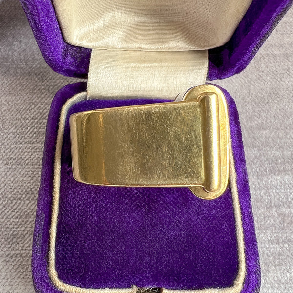 Vintage Lapis & Diamond Ring - Image 2