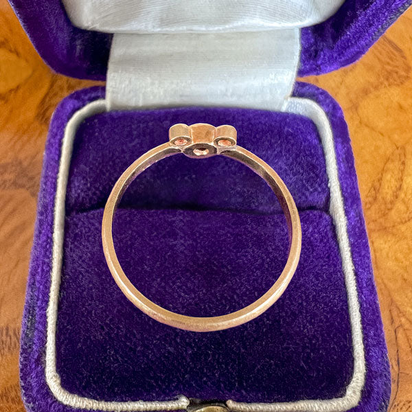 Vintage Pink Stone Ring - Image 4
