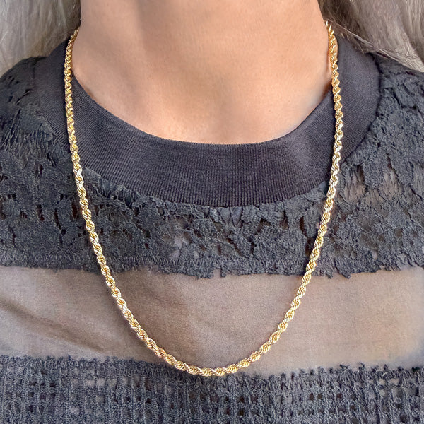 Vintage Rope Chain