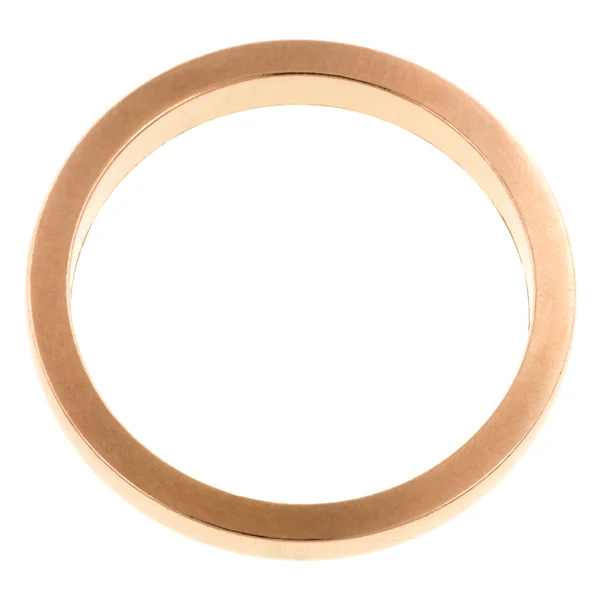 Vintage Rose Gold Wedding Band, Size 7 1/4 - Image 2