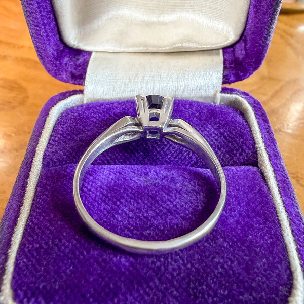 Vintage Sapphire & Diamond Ring - Image 3