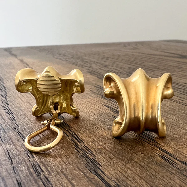 Vintage Seidan Gang Clip Earrings - Image 4
