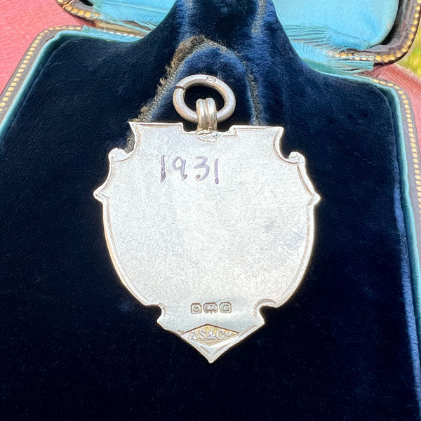 Vintage Track & Field Medal, 1931 - Image 2