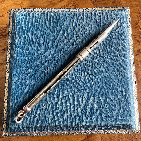 Vintage Telescoping Toothpick Pendant - Image 3