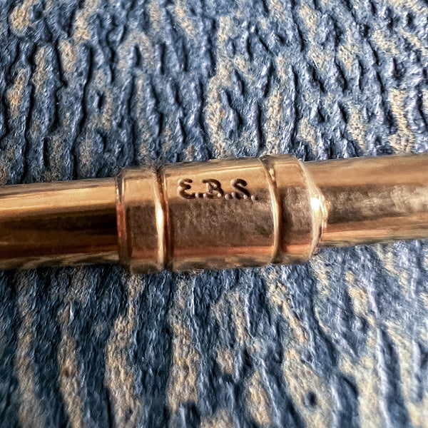 Vintage Telescoping Toothpick Pendant - Image 4