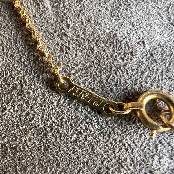 Vintage Tiffany & Co Elsa Peretti Floating Heart Pendant - Image 4