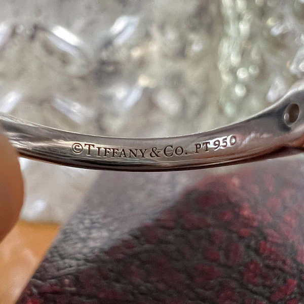 Vintage Tiffany & Co Engagement Ring, RBC 0.19ct. - Image 5