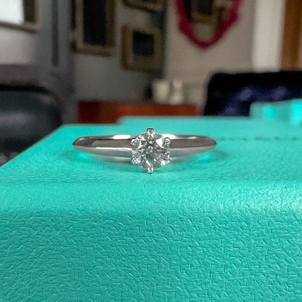 Vintage Tiffany & Co. Engagement Ring, RBC 0.23ct. - Image 2