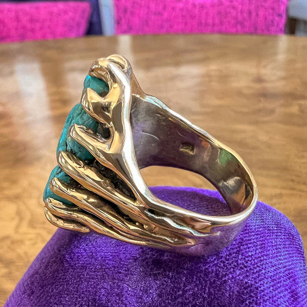 Vintage Turquoise Ring - Image 5