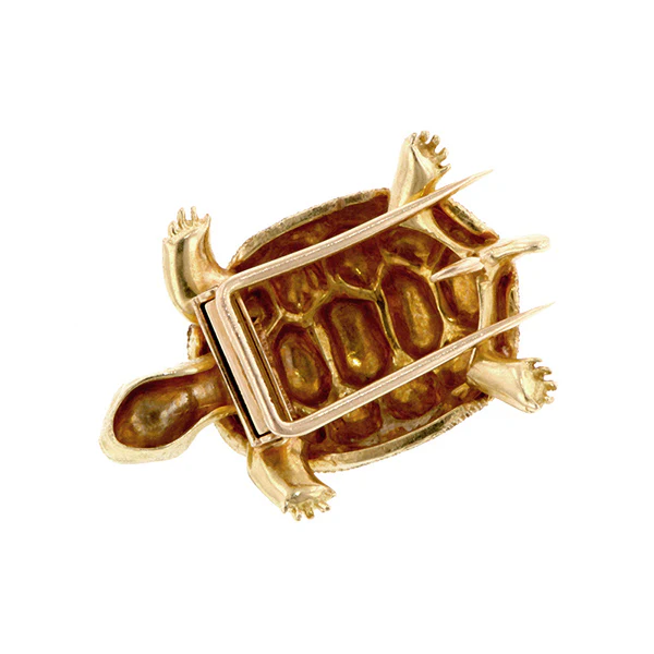 Vintage Turtle Pin - Image 3