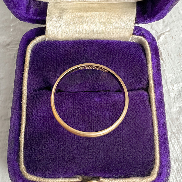Vintage Van Cleef & Arpels Wedding Band - Image 4