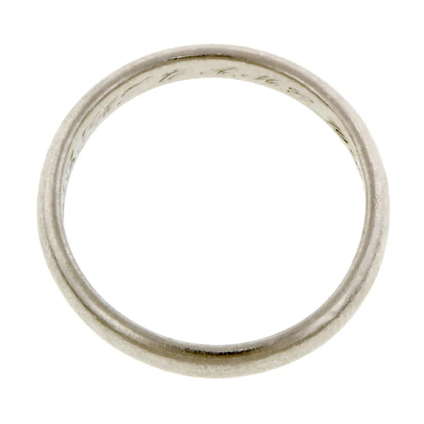 Vintage Wedding Band Ring, Size 6 1/2 - Image 2